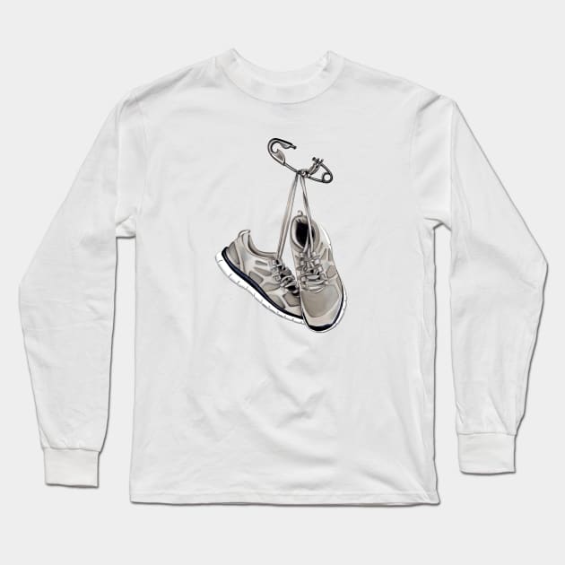 I never forget my Running Shoes Long Sleeve T-Shirt by Colette